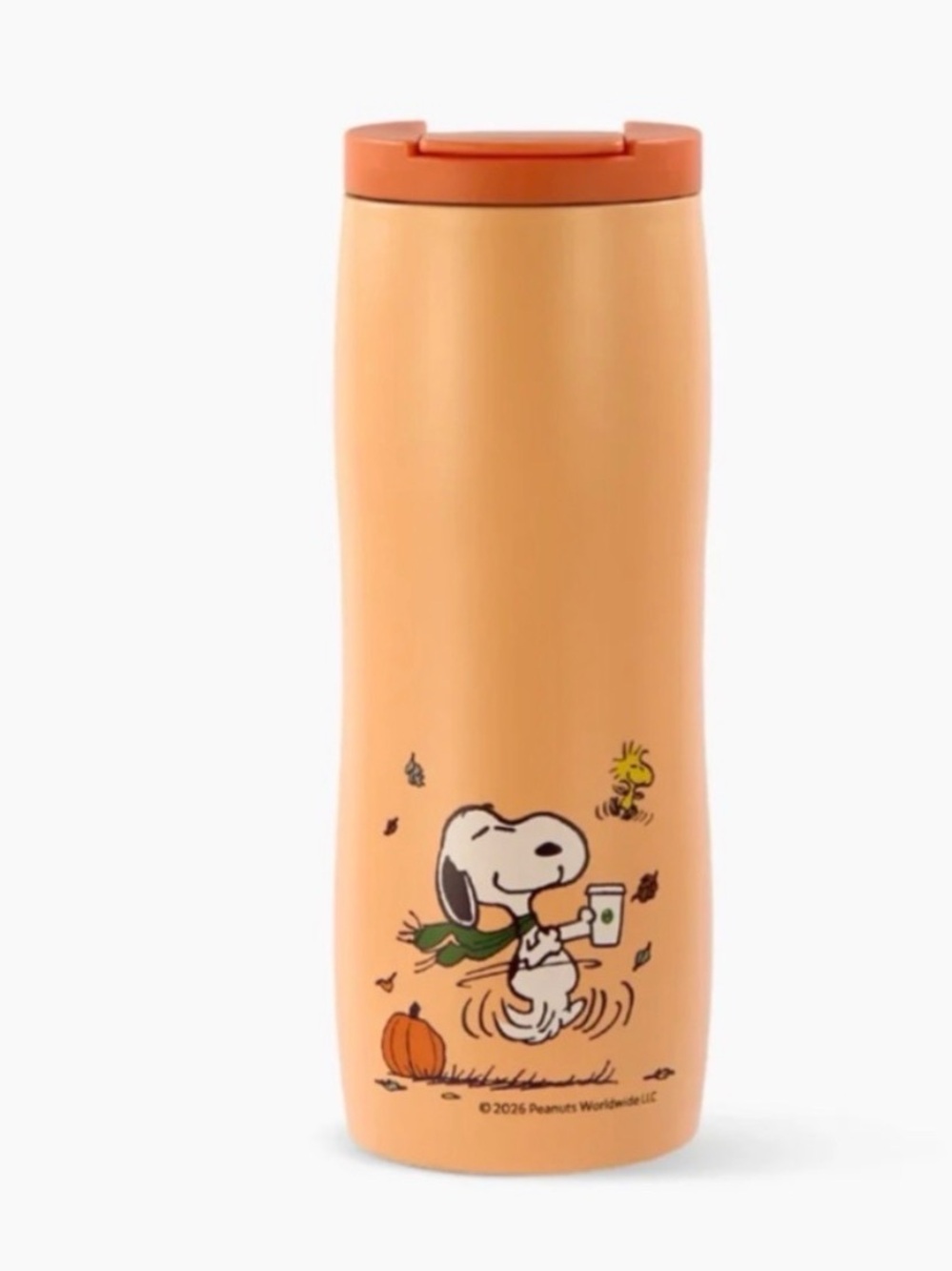 Starbucks Snoopy thumbler. NEW